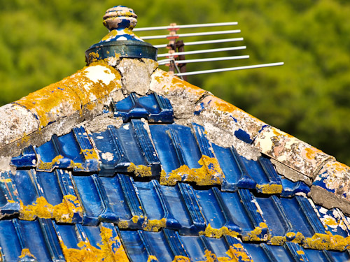 Tiled Rooftops of Malaga, Andalucia, Spain.
